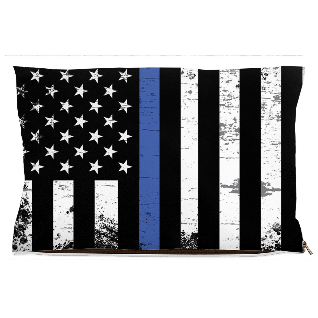 Thin Blue Line Dog Bed