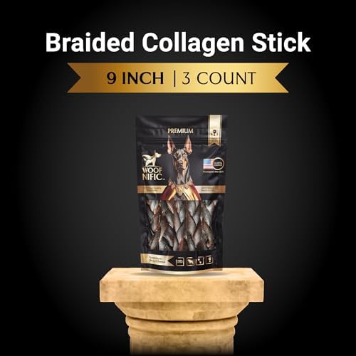 Braided Beef Hide with Collagen Dog Chew