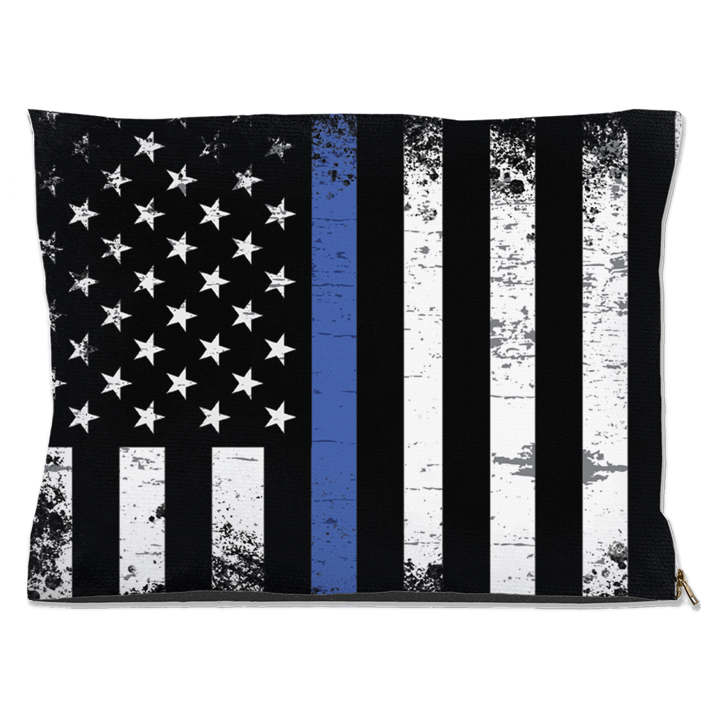 Thin Blue Line Dog Bed