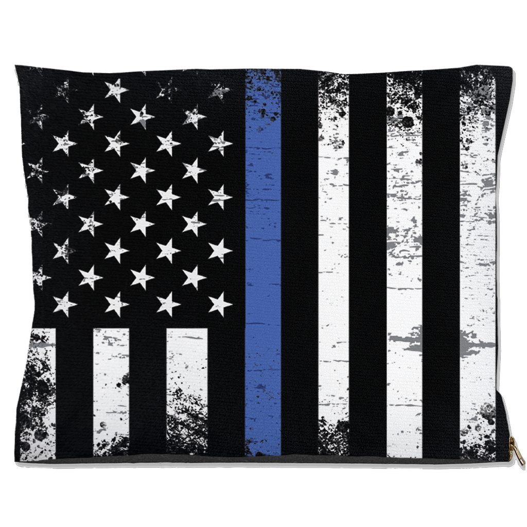 Thin Blue Line Dog Bed